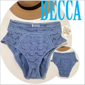 NEW BECCA COLOR PLAY HIGH WAISTED BOTTOM S $68